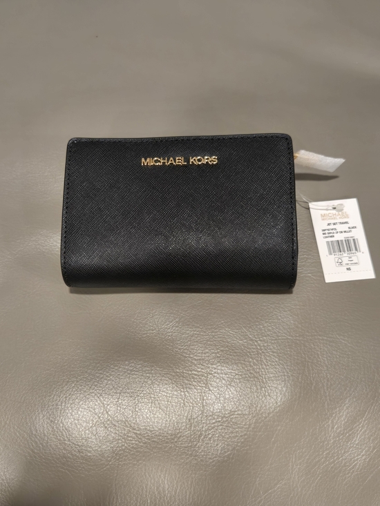 Michael Kors Handbags - Michael Kors Black Saffiano Leather Wallet
